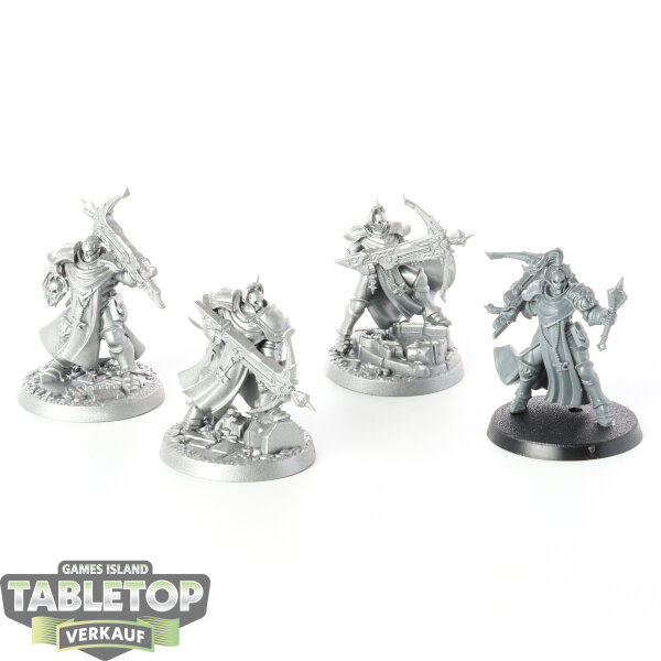 Stormcast Eternals - 4 x Castigators - teilweise bemalt