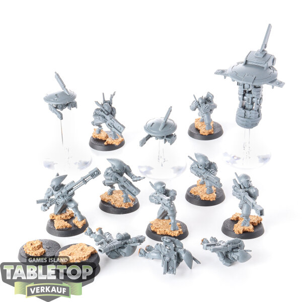 Tau Empire - 10x Fire Warriors - unbemalt
