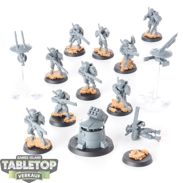 Tau Empire - 10x Fire Warriors - unbemalt