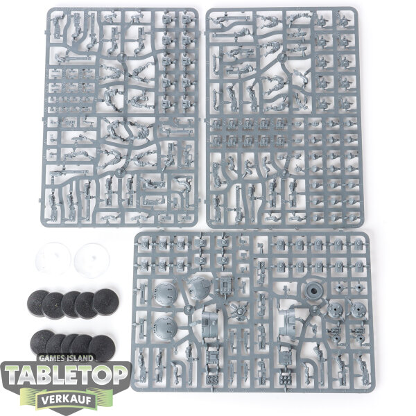 Tau Empire - 10x Fire Warriors - im Gussrahmen