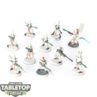 Drukhari - 10 x Kabalite Warriors - teilweise bemalt