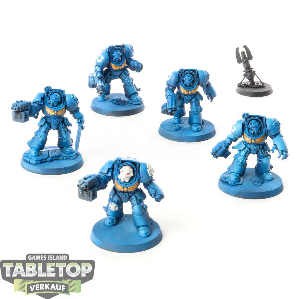 Ultramarines - 5 Terminators - teilweise bemalt