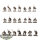 Lizardmen - 21 x Skinks - teilweise bemalt
