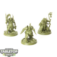 Maggotkin of Nurgle - 3x The Wurmspat - unbemalt