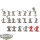 Blades of Khorne - 20x Bloodreavers - teilweise bemalt