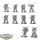 Chaos Space Marines - 10x Chaos Space Marines - unbemalt