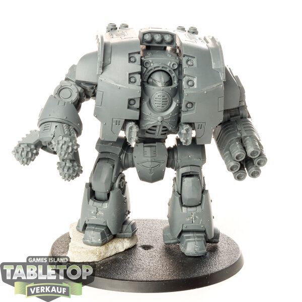 Horus Heresy - Leviathan Siege Dreadnought with Drill & Cyclonic Melta Lance - unbemalt