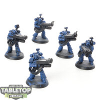 Space Marines - 5x Desolation Squad - teilweise bemalt