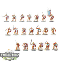 Ossiarch Bonereapers - 20x Mortek Guard - teilweise bemalt