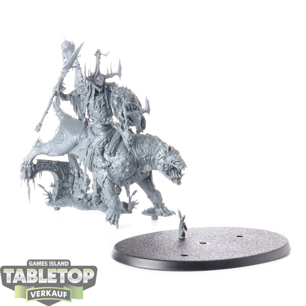 Orruk Warclans - Killaboss on Great Gnashtoof - unbemalt