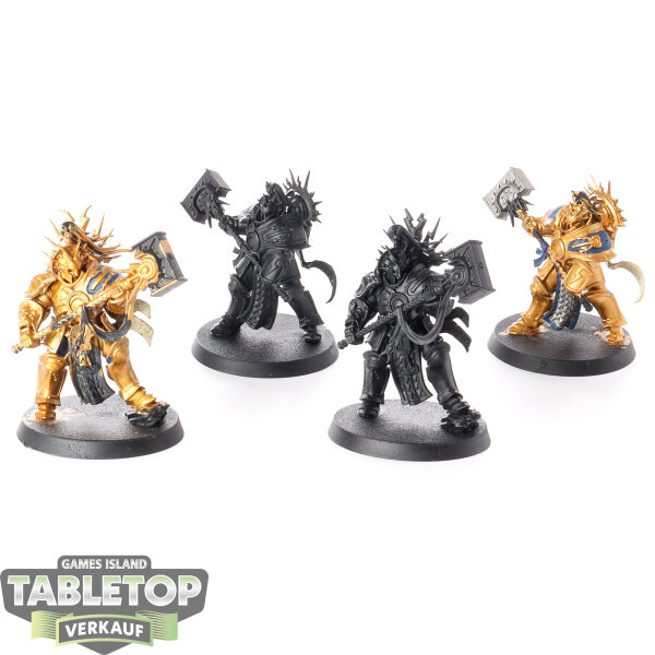 Stormcast Eternals - 4x Retributors  - teilweise bemalt