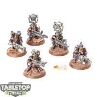 Kharadron Overlords - 5x Grundstok Thunderers - bemalt