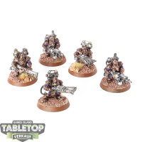 Kharadron Overlords - 5x Grundstok Thunderers - bemalt