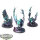 Soulblight Gravelords - 3x Vargheists - bemalt