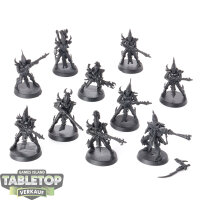 Drukhari - 10x Kabalite Warriors - grundiert
