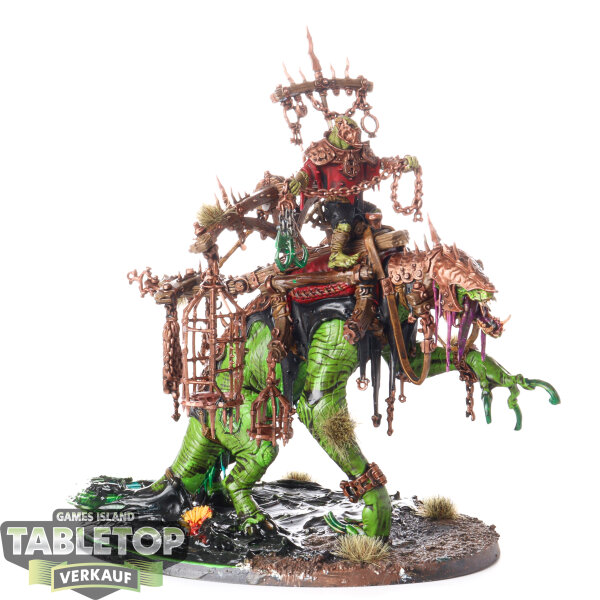 Orruk Warclans - Snatchaboss on Sludgeraker Beast - bemalt