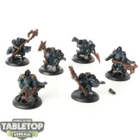 Circle Orboros - 6 Druids of Orboros - teilweise bemalt