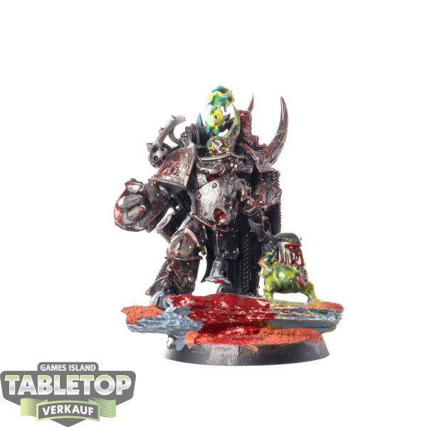 Death Guard - Plague Marine Champion - teilweise bemalt