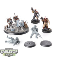 Astra Militarum - 6 x Cadian Command Squad - teilweise...