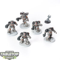 Space Marines - 5 x Terminator Squad - bemalt