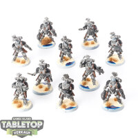 Space Marines - 10 x Primaris Incursors - bemalt