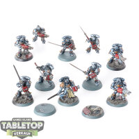 Grey Knights - 10 x Purgation Squad - teilweise bemalt