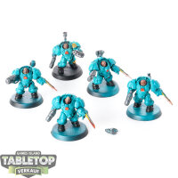 Leagues of Votann - 5 x Einhyr Hearthguard - teilweise...