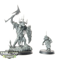 Orruk Warclans - Killaboss with Stab-grot - unbemalt