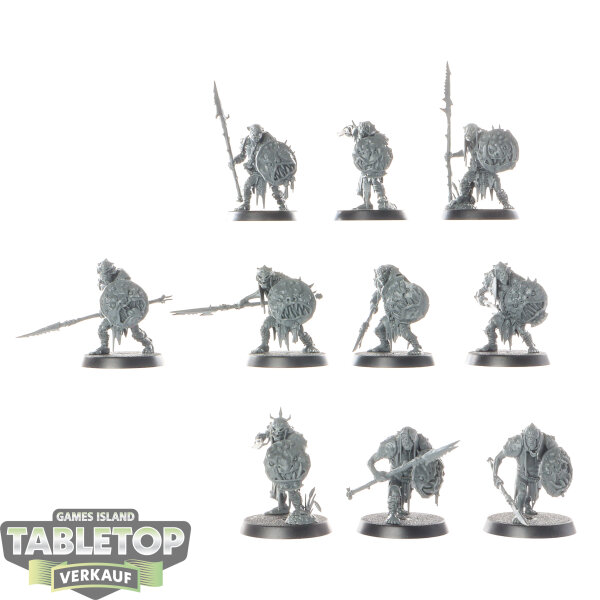 Orruk Warclans - 10 x Gutrippaz - unbemalt