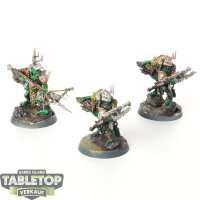 Orruk Warclans - 3 x Man-Skewer Boltboyz - bemalt