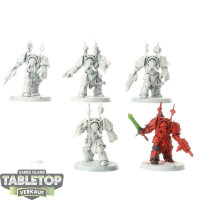 Chaos Space Marines - 5x Chaos Terminator Squad - grundiert