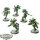Dark Angels - 5x Assault Intercessors with Jump Packs - bemalt