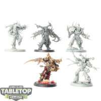 Chaos Space Marines - 5x Possessed - teilweise bemalt