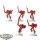 Chaos Space Marines - 5x Raptors - grundiert