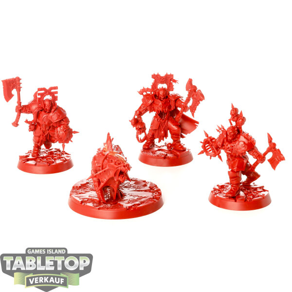 Warhammer Underworlds - 4x Magore’s Fiends - teilweise bemalt