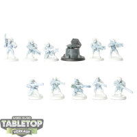 Tau Empire - 10x Fire Warriors - grundiert