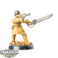 Astra Militarum - Steel Legion Sergeant - teilweise bemalt