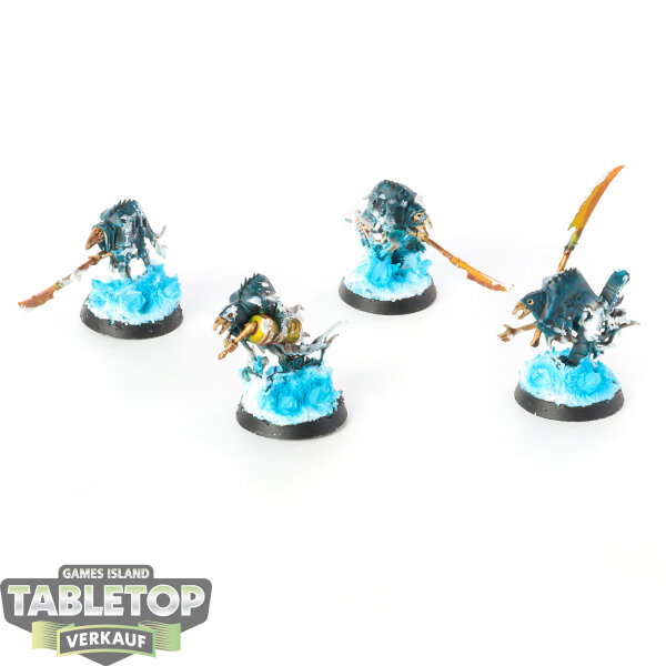 Nighthaunt - 4 x Glaivewraith Stalkers - bemalt