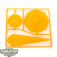 Spielzubehör - 3x Weapon Templates - im Gussrahmen