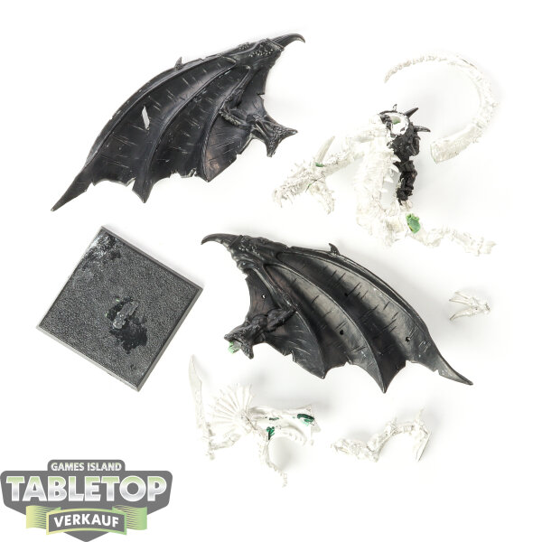 Vampire Counts - Melkhior on Zombie Dragon - teilweise bemalt