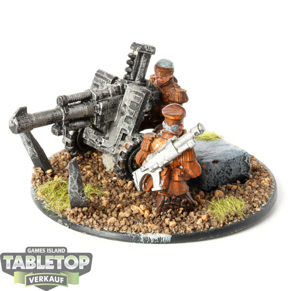 Astra Militarum - Mordian Autocannon Team - bemalt