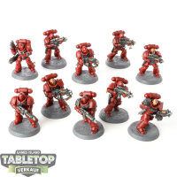 Space Marines - 10x Intercessors - bemalt