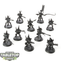 Drukhari - 10 Kabalite Warriors - grundiert