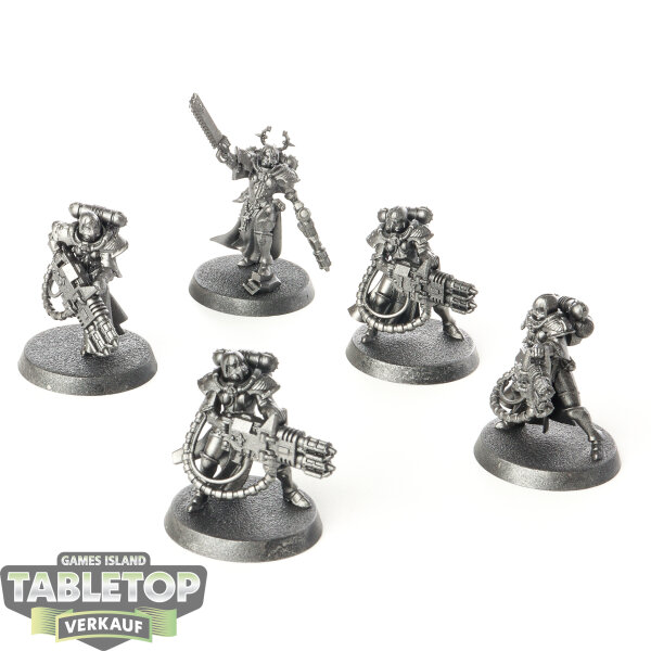 Adepta Sororitas - 5x Retributor Squad - grundiert