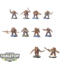 Kharadron Overlords - 10 x Arkanaut Company - bemalt
