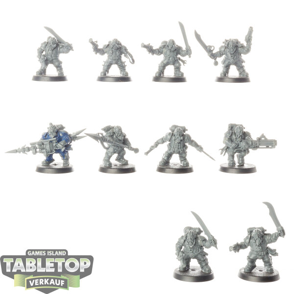 Kharadron Overlords - 10 x Arkanaut Company - unbemalt