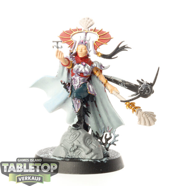 Idoneth Deepkin - Isharann Tidecaster - bemalt