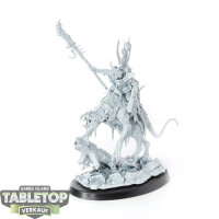 Skaven - Clawlord on Gnaw-beast - grundiert