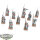 High Elf Realms - 10x Lothern Sea Guard - bemalt