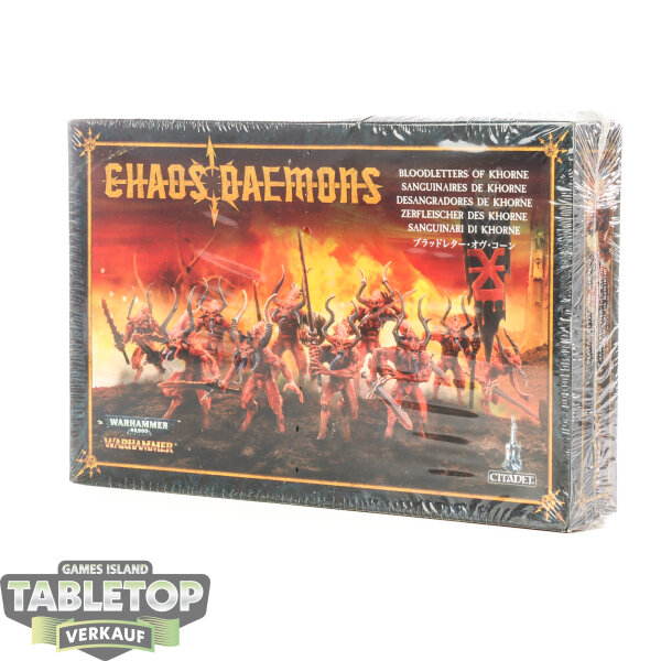 Chaos Daemons - 10x Bloodletters of Khorne - Originalverpackt / Neu